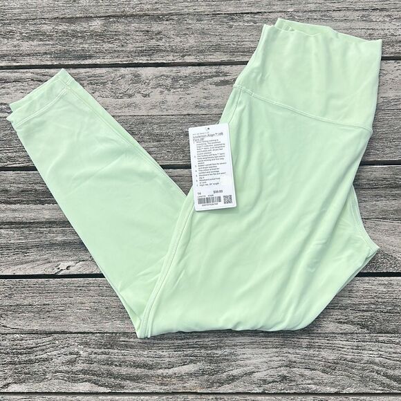 Bundle of Lululemon Kohlrabi Green Align Pant 28” (Sz 14) Everywhere Belt Bag 1L - Picture 3 of 8